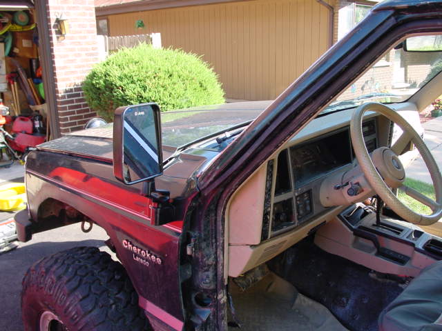 Jeep xj doorless mirrors #5